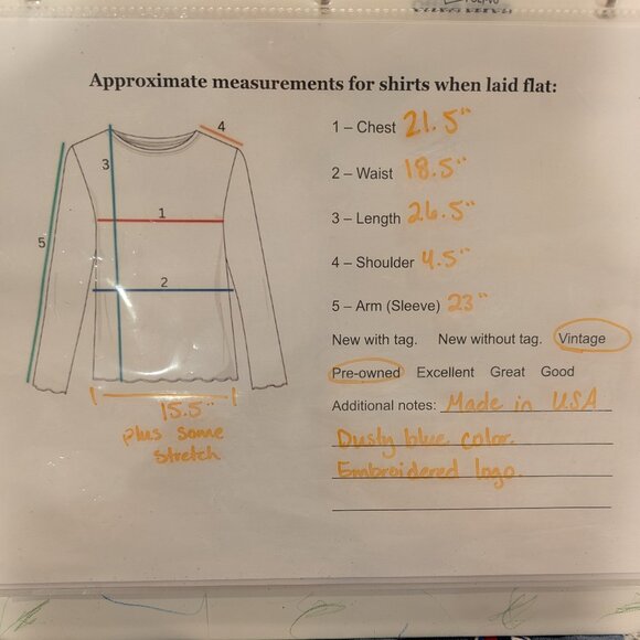 CHAMPION Vintage Sweatshirt L Reverse Weave USA Cotton Crewneck Dusty Blue 90's - Picture 9 of 9